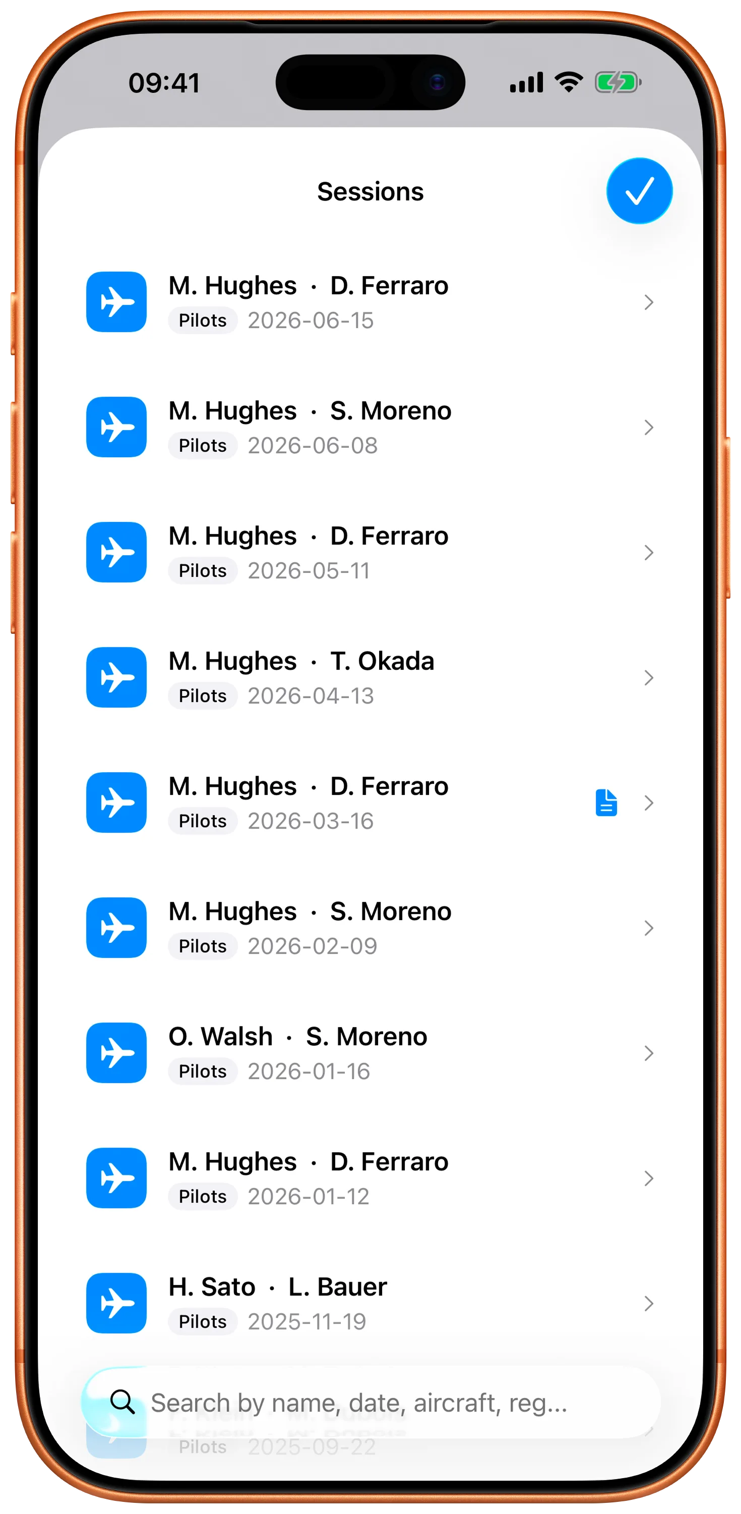 AviGrade on iPhone